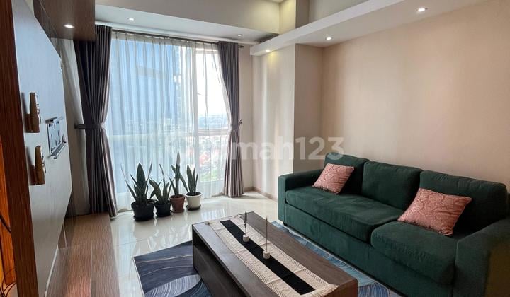 Dijual Apartemen Casagrande 3 Kamar Tidur Furnished