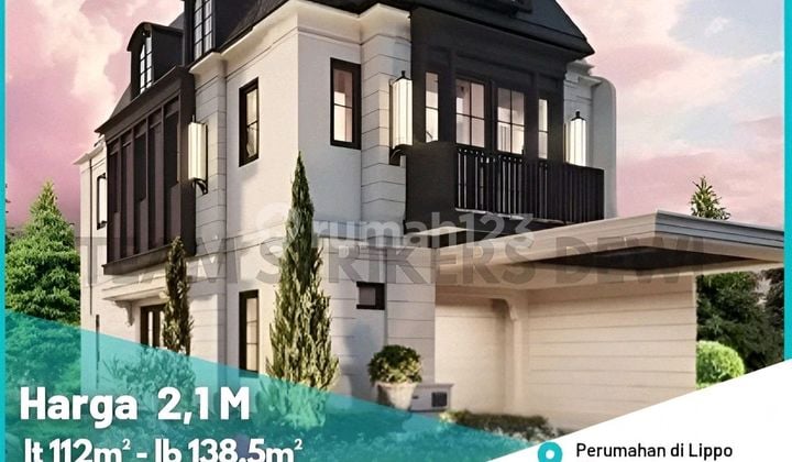 Rumah 2 Lantai Alegra Lippo Cikarang