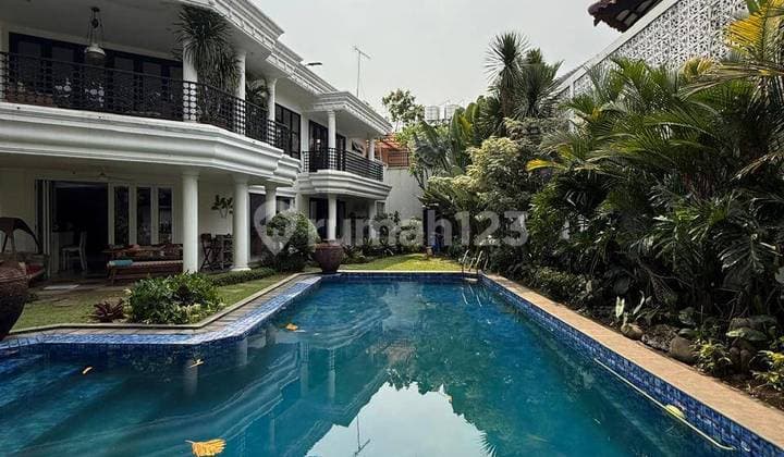 DIJUAL CILANDAK TIMUR AMPERA SIAP HUNI FULLY FURNISHED LUXURY S.POOL