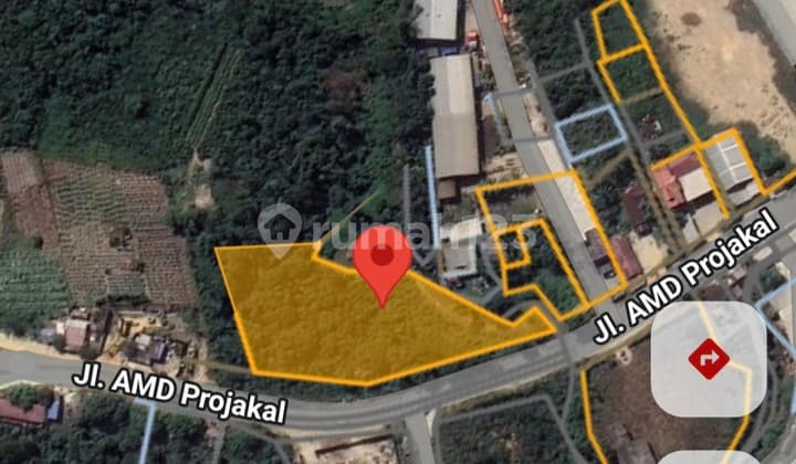 Lahan Di Kariangau Pinggir Jalan Poros Pusat Kawasan Industri