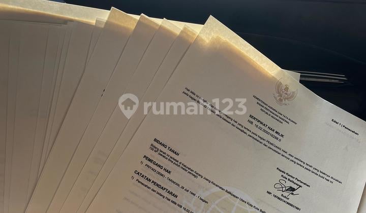 "S HM Certificate Lots, Each Plot Has Its Own Certificate, Located at Kilometer 9."