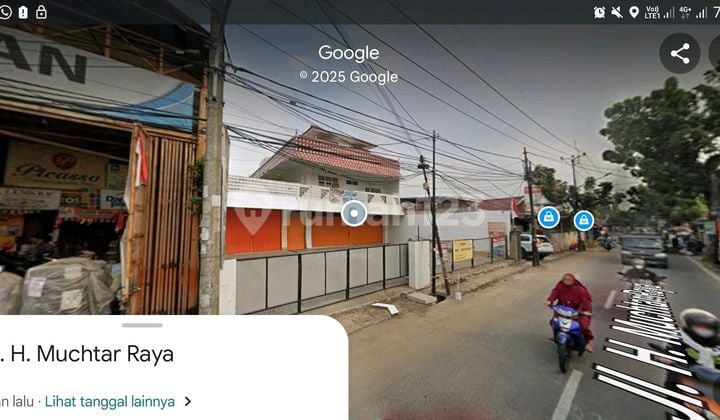 Shop Commercial Property Main Road Busy South Jakarta Border Shophouse on Jl. Larangan Selatan 800 m² SHM