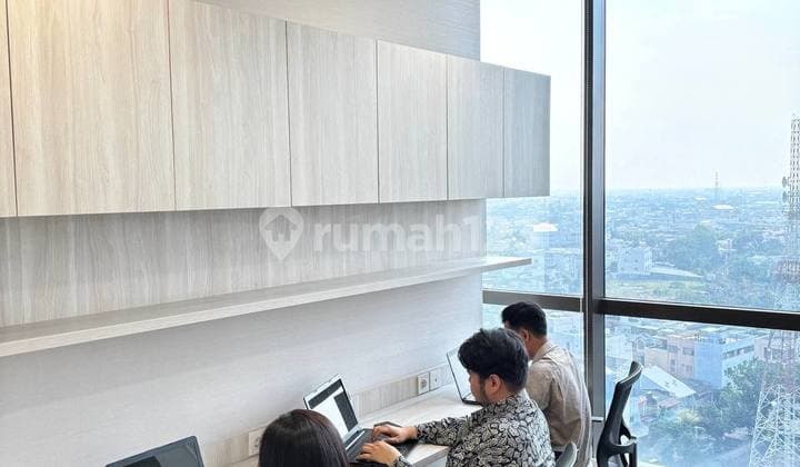Office Space for Rent Fully Furnished Podomoro Medan – Starting from 1.5 Million/Person, Strategic Location