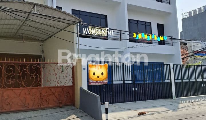 Ruko baru siap pakai daerah Mangga Besar