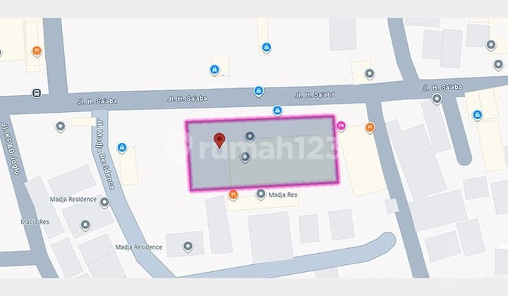 Dijual Kavling Luas di Dalam Kota Jakarta Barat. Bonus: Bangunan Usaha Diatasnya