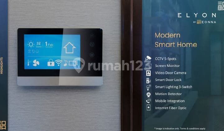 BSD, Tangerang Selatan, Rumah Mewah 2 Lantai Dekat Perkantoran dan Mall