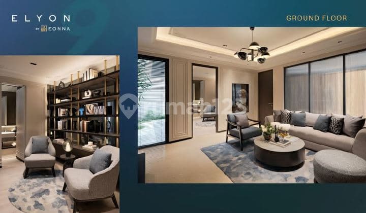 BSD, Tangerang Selatan, Rumah Mewah 2 Lantai Dekat Perkantoran dan Mall