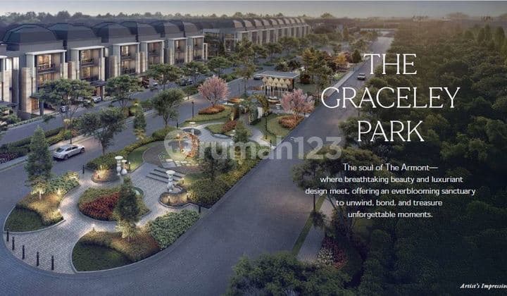 Rumah BSD, Tangerang Selatan HGB Unfurnished Bagus 3 Lantai Dekat Pusat Business dan Mall