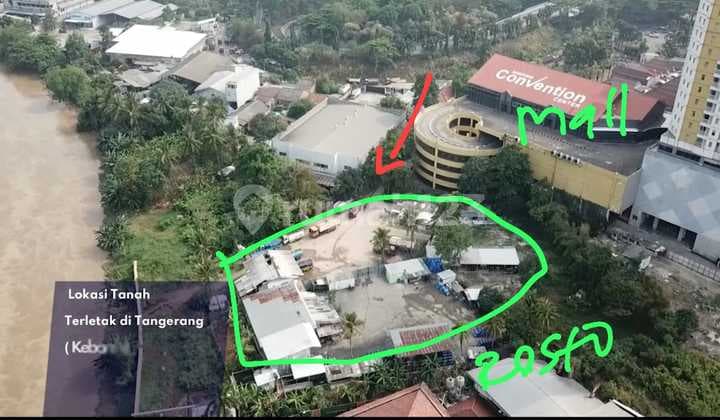 Tanah Luas Dekat Pintu Tol untuk Pabrik, Gudang atau Bengkel