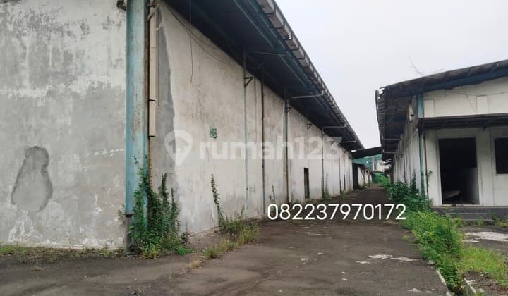 Dijual Lahan + Bangunan Eks Pabrikkali Abang Tengah, Bekasi Utara, Kota Bekasi
