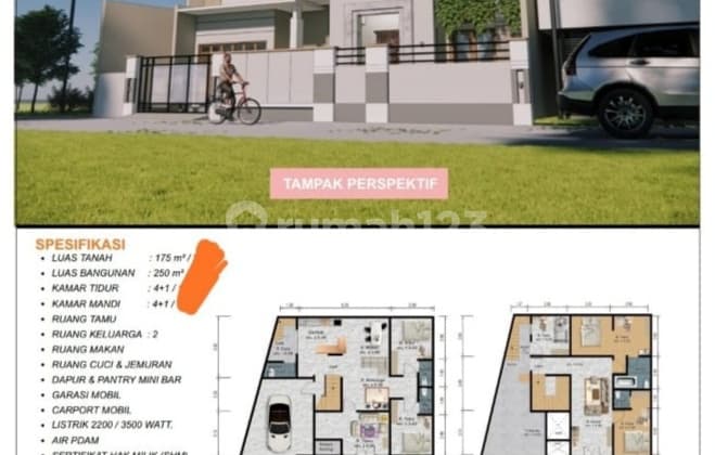 Rumah 2 Lt Tengah Kota Di Jl. Mugas Dalam Mugassari Semarang Selatan