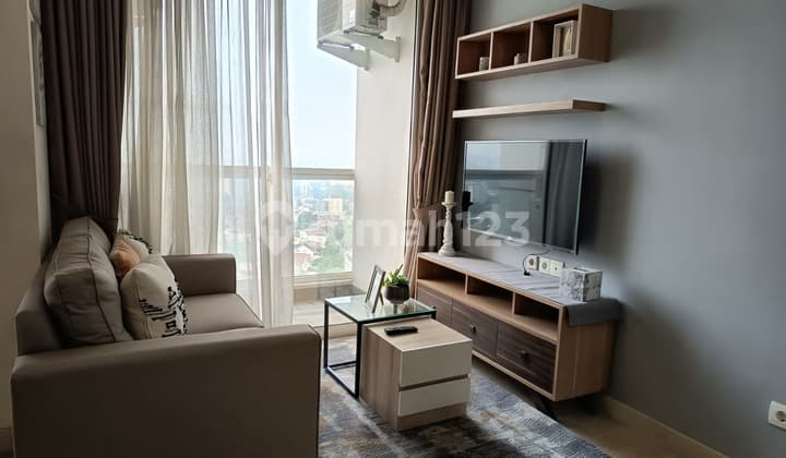 Apartemen 2Br Full Furnished dengan Fasilitas Lengkap di Menteng Park Jakarta Pusat