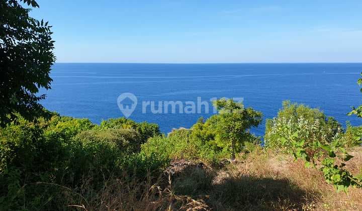 Pasti Deal Di Jual Tanah Loss Tebing View Laut Lokasi Tulamben Karangasem Bali