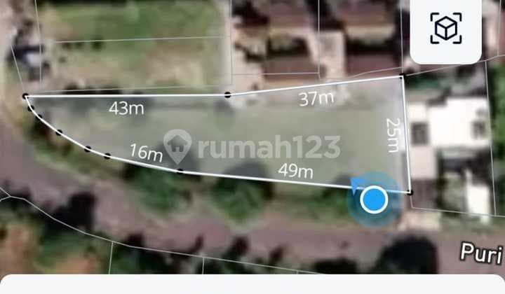 Definitely a Deal: Land for Sale by the Main Road, Puri Gading Jimbaran, South Kuta, Bali.