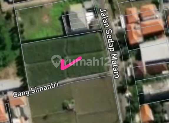 Certainly for Rent: Land by the Main Road, Prime Location in Sedap Malam, Kesiman, East Denpasar
