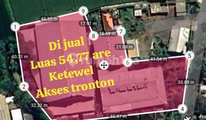 Must Deal, Land for Sale Roadside Location Ketewel, Gianyar, Bali.