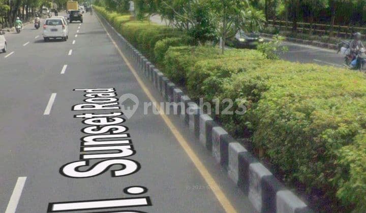 Tanah Kavling Siap Bangun dan Strategis di Jalan Sunset Road Pusat Kota Bali