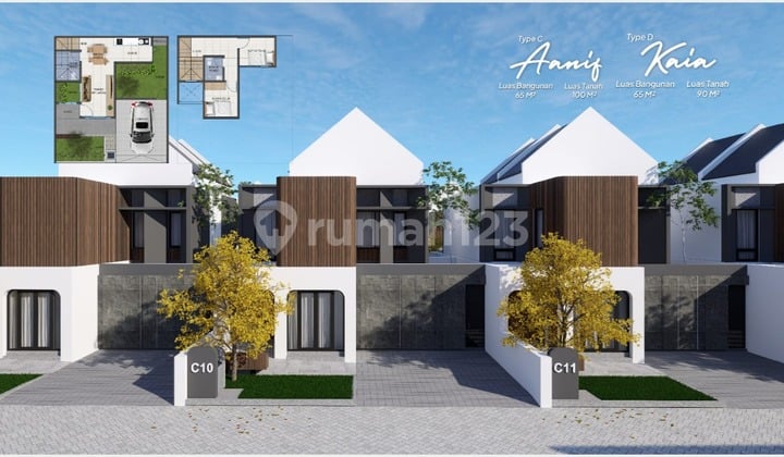 Rumah Skandinavian Eksklusif Trihanggo Sleman 10 Menit Ke Tugu