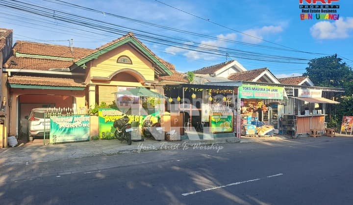 Dijual Rumah Pinggir Jalan Dekat Sman 1 Glagah Banyuwangi