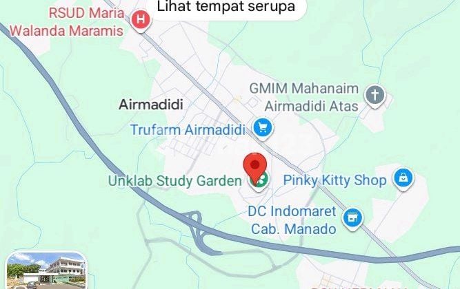 Rumah Dekat Universitas Klabat di Airmadidi SHM