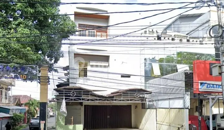3-Story Shop House, Busy Strategic Location on Sam Ratulangi Street, Manado City Center