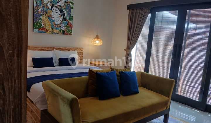 FOR RENT NEW VILLA 1 BEDROOM PRIVATE POOL VILLA AREA RICE FIELD VIEW UBUD