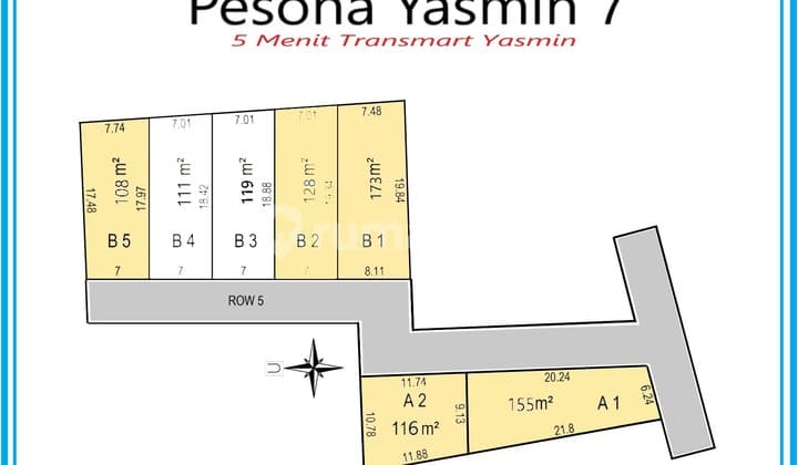 Kavling SHM 5 Menit Rsud Kota Bogor Siap AJB