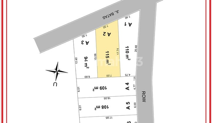 Kavling Idaman 5 Menit Terminal Bubulak Cashback 20Jt