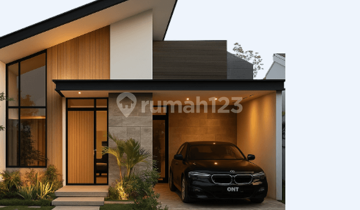 3 Menit ke Stasiun Kota Bogor Rumah Residensial Bonus Pagar Depan