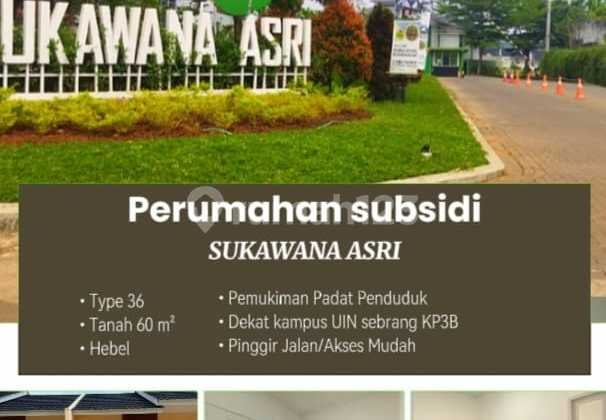 Rumah Subsidi Siap Huni Bebas Banjir Lokasi Strategis Samping Kampus Uin Sebrang Kp3b