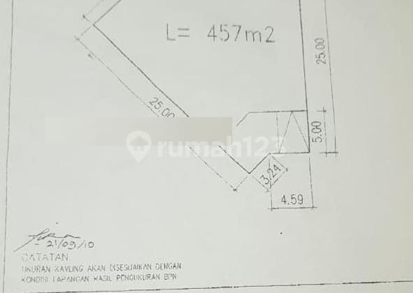 For Sale: Ngantong Plot, Sutera Onyx Cluster, Alam Sutera, Tangerang