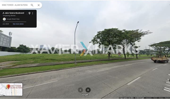 For Sale Commercial Plot Alam Sutera Boulevard Line Kav 3 Alam Sutera Tangerang