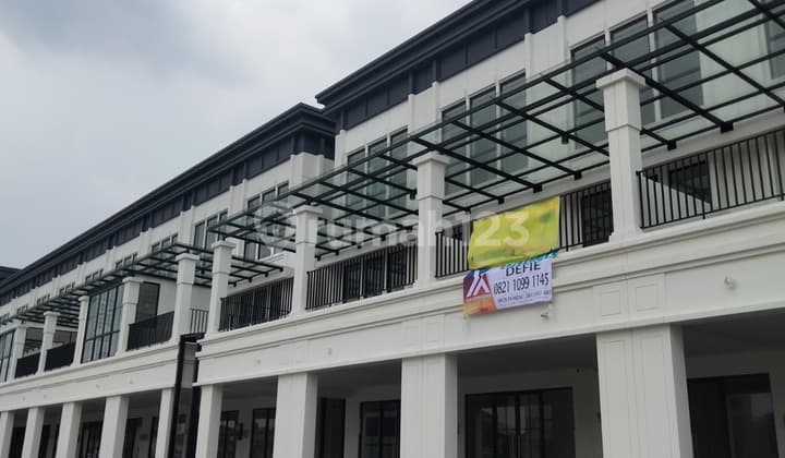 Ruko 3 Lantai Double Facade & Balkon Hudson Gading Serpong - 7,2M Nego