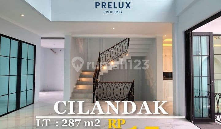 Dijual Rumah.bergaya American C15lasic Di Cilandak