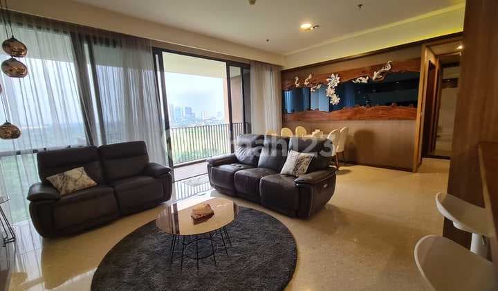 Nice Fully Furnished 3 BR Apartment in Marigold Navapark, BSD City - Tangerang