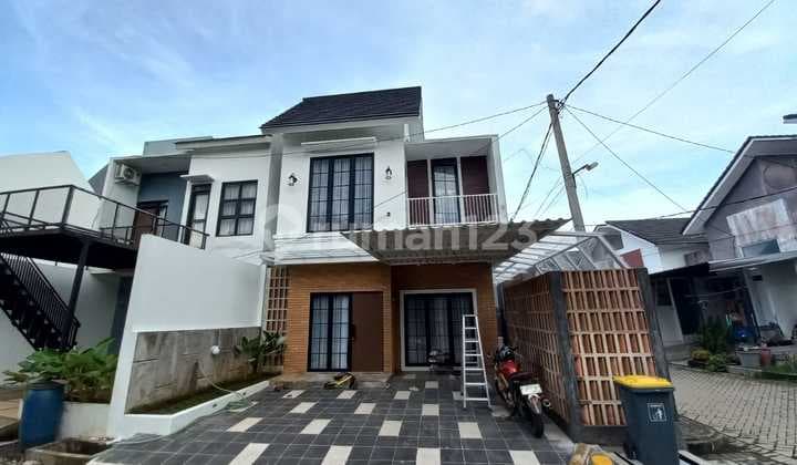 Rumah Syariah 2 Lantai Shm Di Cibubur, Lokasi Strategis Bebas Banjir