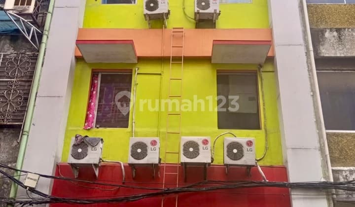 Dijual Murah Dan Cepat – Usaha Aktif + Ruko 4½ Lantai Di Mangga Besar, Jakarta
