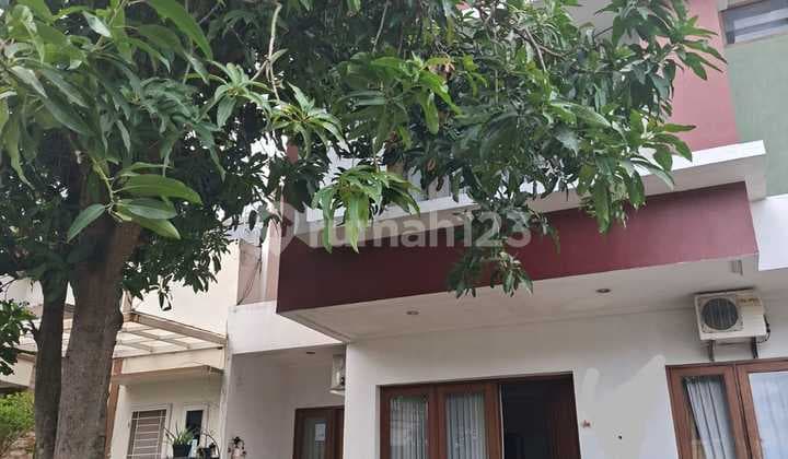 Rumah Cantik Graha Raya Bintaro Di Dalam Cluster,semi Furnished