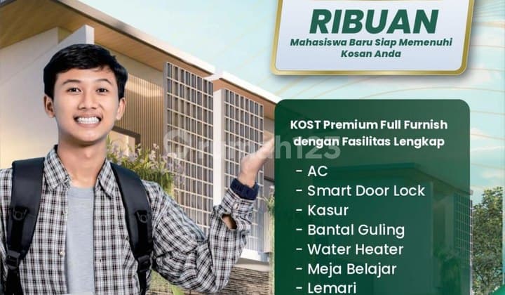 Jual Kost Promo 4 Kamar Dekat Stasiun Cikarawang Dramaga Bogor