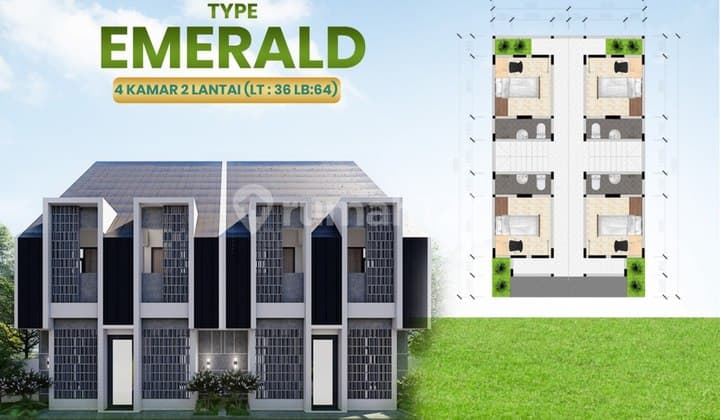 Jual Kost 4 Kamar di Dramaga Dekat Ipb Ring. 1 Dramaga Bogor