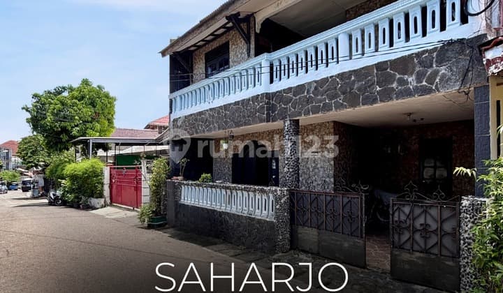 Termurah !! di Jual Rumah Tinggal dan Kost Kost An di Sahardjo, Akses Jln 2 Mobil, Lokasi Strategis, Nego!