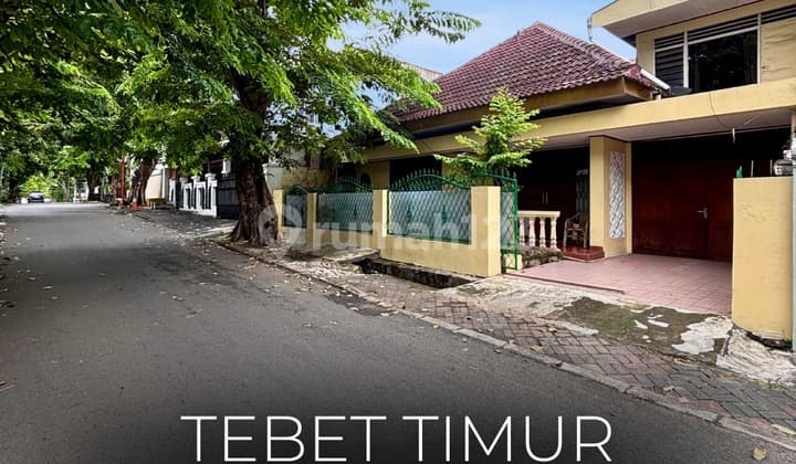 Termurah!! di Jual Rumah Lama Hitung Tanah di Tebet Timur Akses Jalan Lebar Lokasi Strategis, Nego !