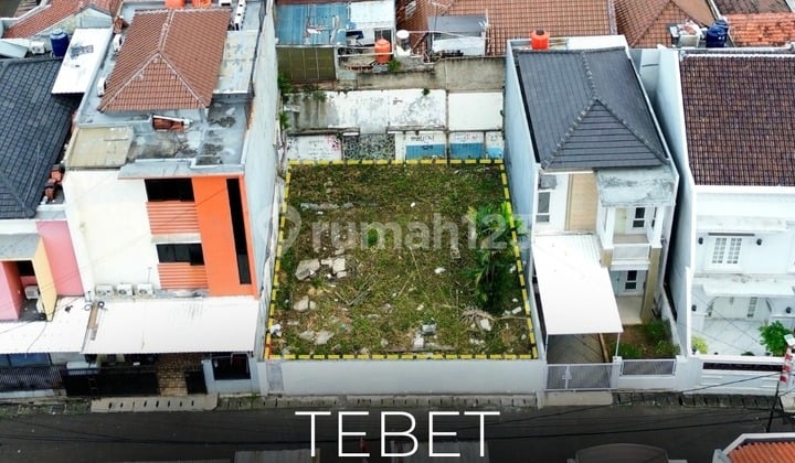 TERMURAH!! DI JUAL KAVLING SIAP BANGUN DI TEBET, AKSES JLN 2 MOBIL, LOKASI STRATEGIS, HARGA NEGO !