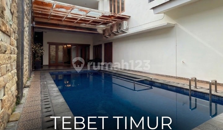 Termurah !! For Sale | Tebet Timur, Rumah Mewah 2 Lantai, Akses Jalan 3 Mobil, Lokasi Strategis, Nego