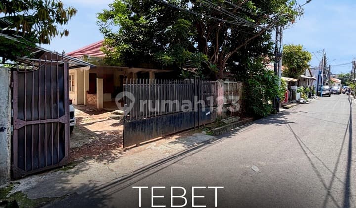 TERMURAH!!, DI JUAL RUMAH HITUNG TANAH DI TEBET - ABDULLAH SYAFEI, JLN AKSES 2 MOBIL, DEKAT KE 3 MOBIL, LOKASI STRATEGIS, NEGO!