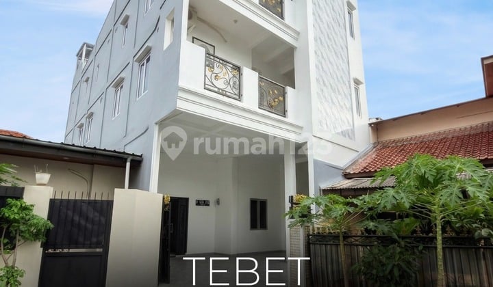 Cheapest !! New Boarding House for Sale in Tebet - Bukit Duri, Revenue 50 Million Per Month!, Two-Car Access, Strategic Location, Negotiable!