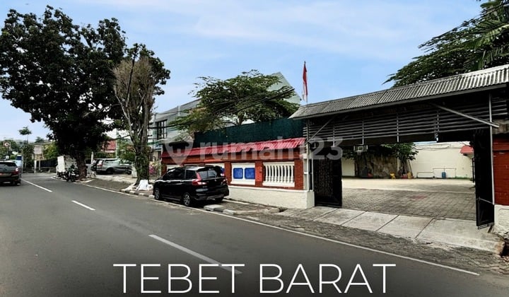 TERMURAH !! KAVLING SIAP BANGUN, COMMERCIAL USE DI TEBET BARAT, LOKASI STRATEGIS, AKSES JLN UTAMA, HARGA NEGO !