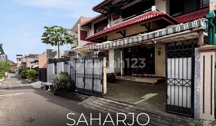 Termurah !! di Jual Rumah + Kost - Kostan di Sahardjo, Akses Jalan 2 Mobil, Lokasi Strategis, Nego !