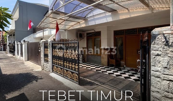 Termurah !! For Sale | Tebet Timur, Rumah Siap Huni Akses Mudah 1 Mobil, Lokasi Strategis, Nego !