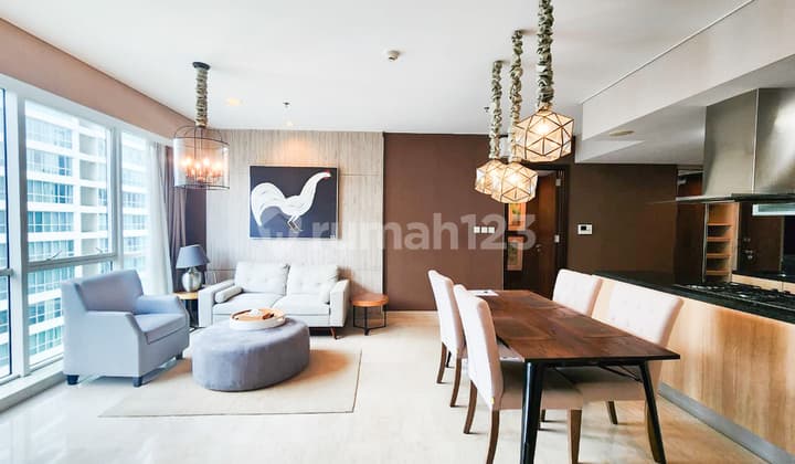 For Rent Setiabudi Sky Garden 3 Bedroom Convert 2 Bedroom Middle Floor